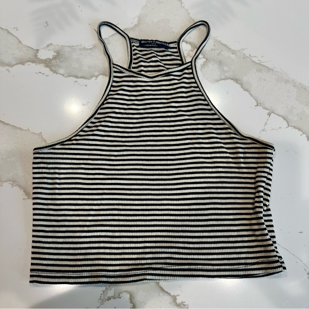 Brandy Melville Striped Tank SIZE S